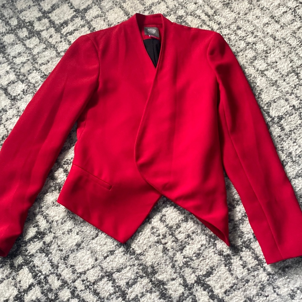 Vince Camuto 00P Red Blazer